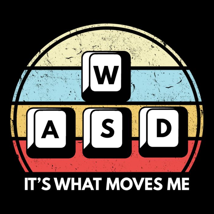 Wasd Pc Gamer Retro Gaming ItS What Moves Me Pc Master Race Gift Sustainable Bucket Hat