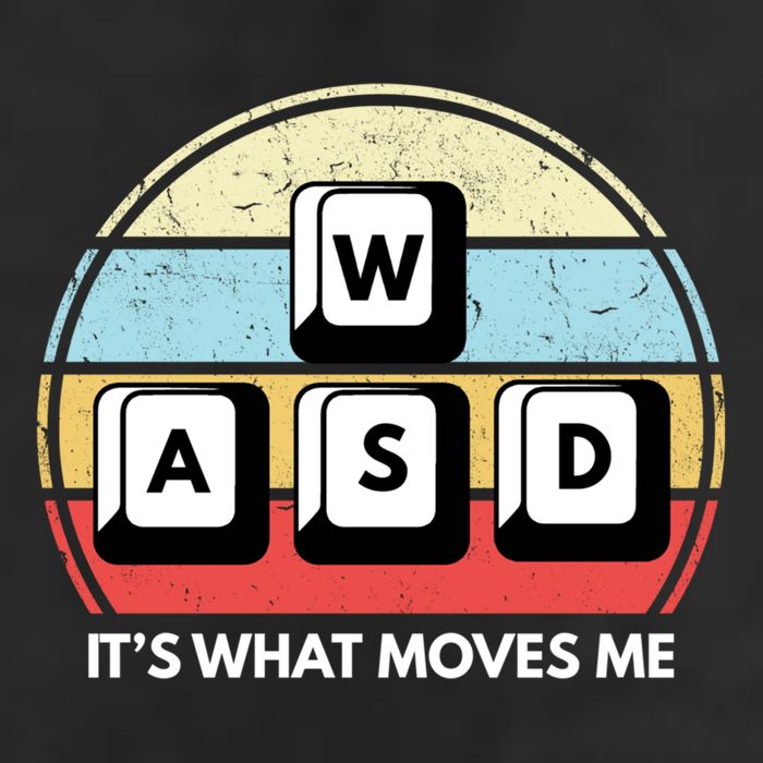 Wasd Pc Gamer Retro Gaming ItS What Moves Me Pc Master Race Gift Adult Drive Performance Visor