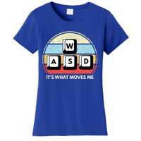 Wasd Pc Gamer Retro Gaming ItS What Moves Me Pc Master Race Gift Women's T-Shirt