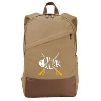 WNY Pride Gray White Yellow Buffalo Cotton Canvas Backpack