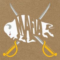 WNY Pride Gray White Yellow Buffalo Cotton Canvas Backpack