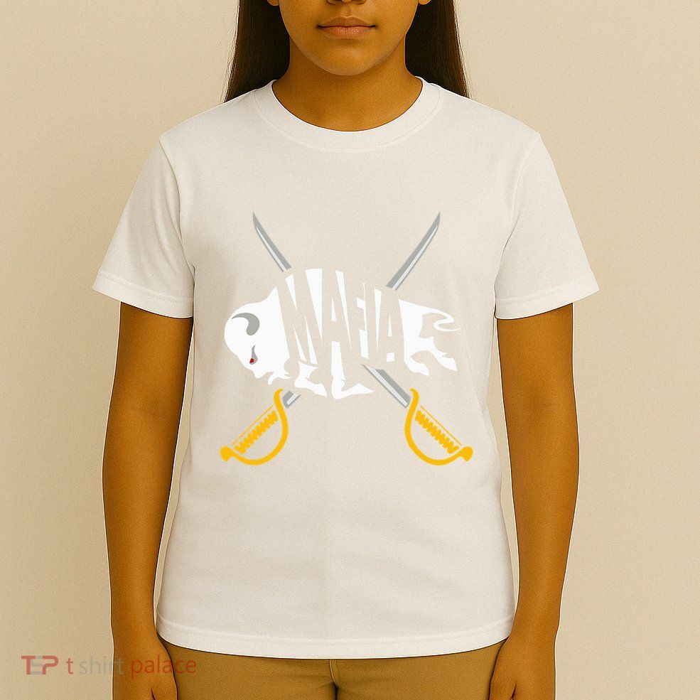 WNY Pride Gray White Yellow Buffalo T-Shirt