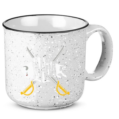 WNY Pride Gray White Yellow Buffalo 15oz Campfire Ceramic Mug