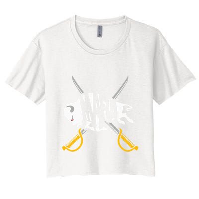 WNY Pride Gray White Yellow Buffalo Crop Top