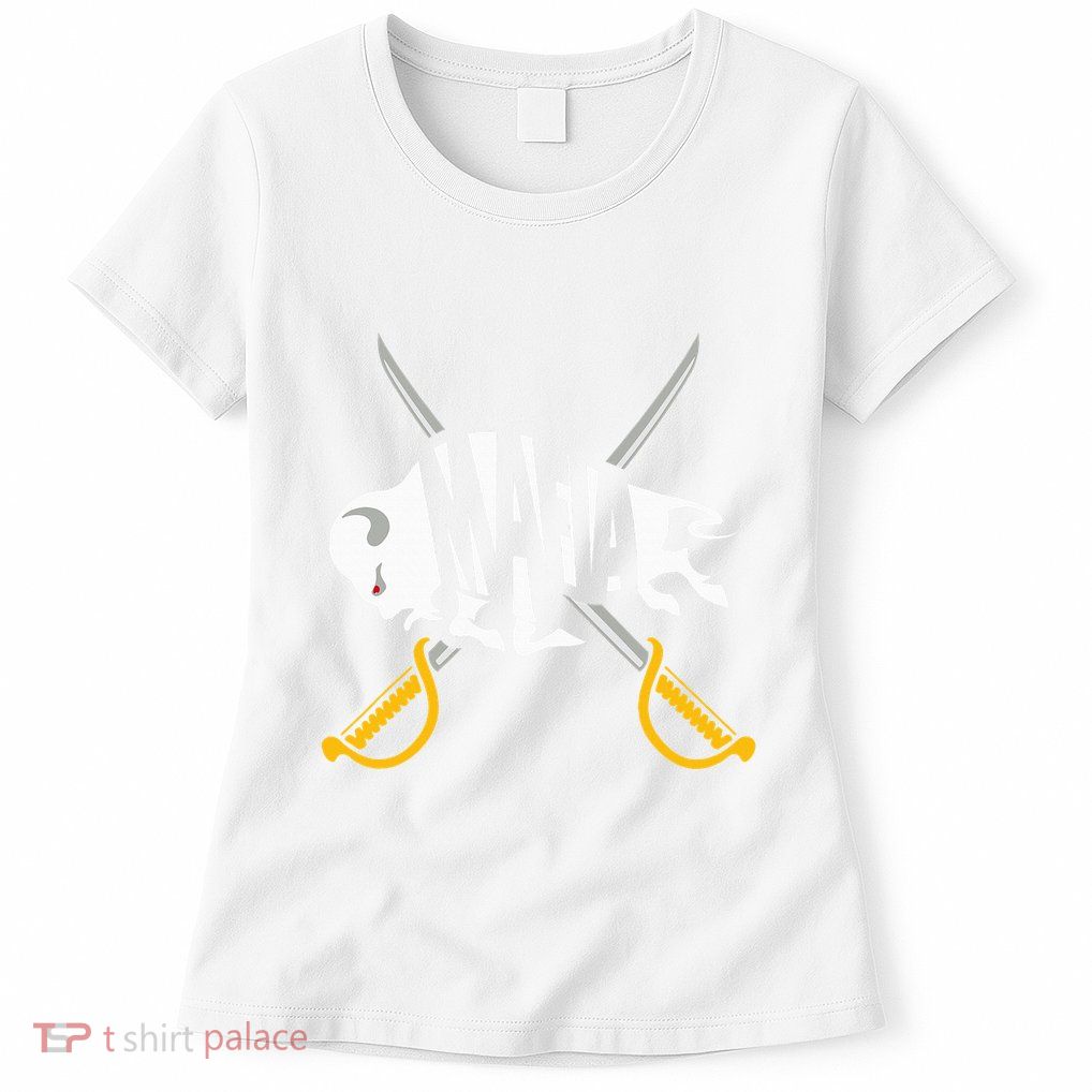 WNY Pride Gray White Yellow Buffalo Womens T-Shirt