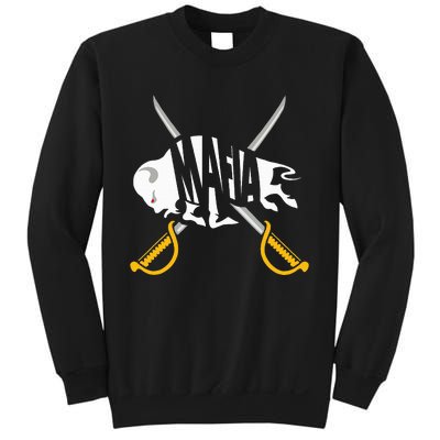 WNY Pride Gray White Yellow Buffalo Sweatshirt