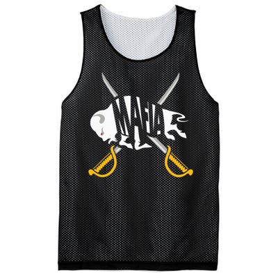 WNY Pride Gray White Yellow Buffalo Mesh Reversible Basketball Jersey Tank