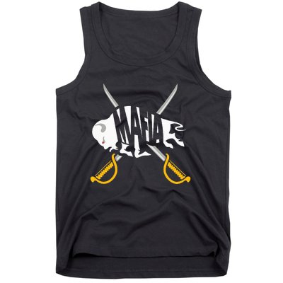 WNY Pride Gray White Yellow Buffalo Tank Top