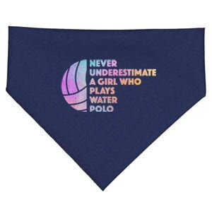 Water Polo Girl Athlete - H2O Water Polo USA-Made Doggie Bandana