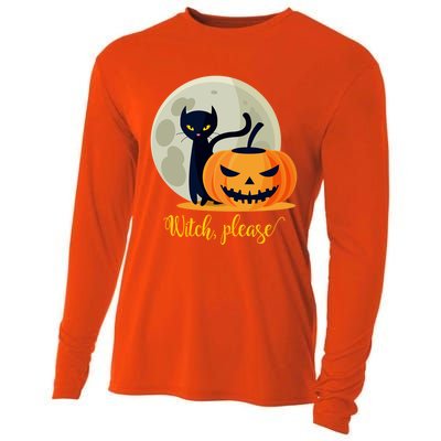 Witch Please Gift Cooling Performance Long Sleeve Crew