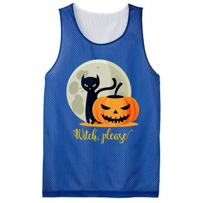 Witch Please Gift Mesh Reversible Basketball Jersey Tank