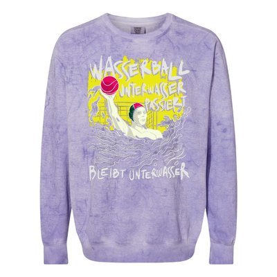 Water Polo German Colorblast Crewneck Sweatshirt