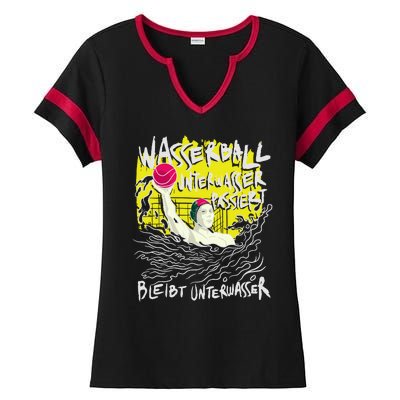 Water Polo German Ladies Halftime Notch Neck Tee