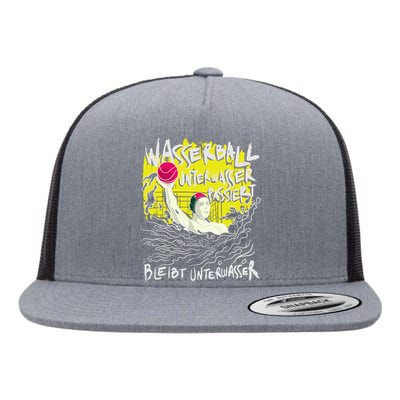 Water Polo German Flat Bill Trucker Hat