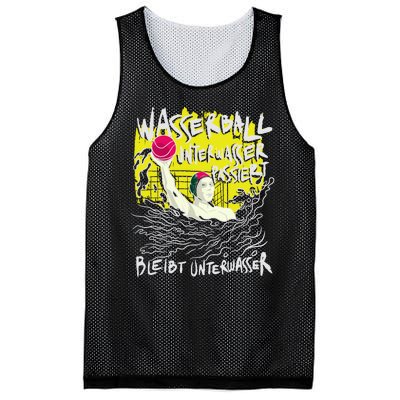 Water Polo German Mesh Reversible Basketball Jersey Tank