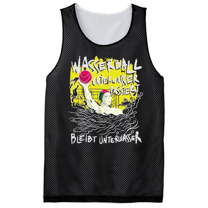 Water Polo German Mesh Reversible Basketball Jersey Tank