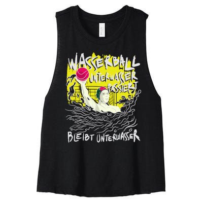 Water Polo German Women's Racerback Cropped Tank