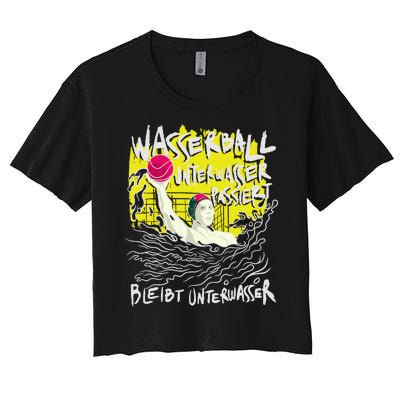 Water Polo German Women's Crop Top Tee