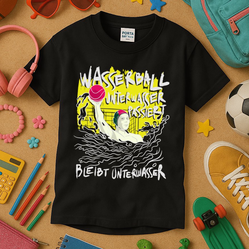 Water Polo German Kids T-Shirt