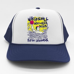 Water Polo German Trucker Hat