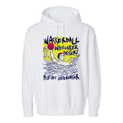 Water Polo German Garment-Dyed Fleece Hoodie