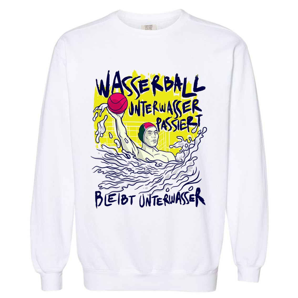 Water Polo German Garment-Dyed Sweatshirt