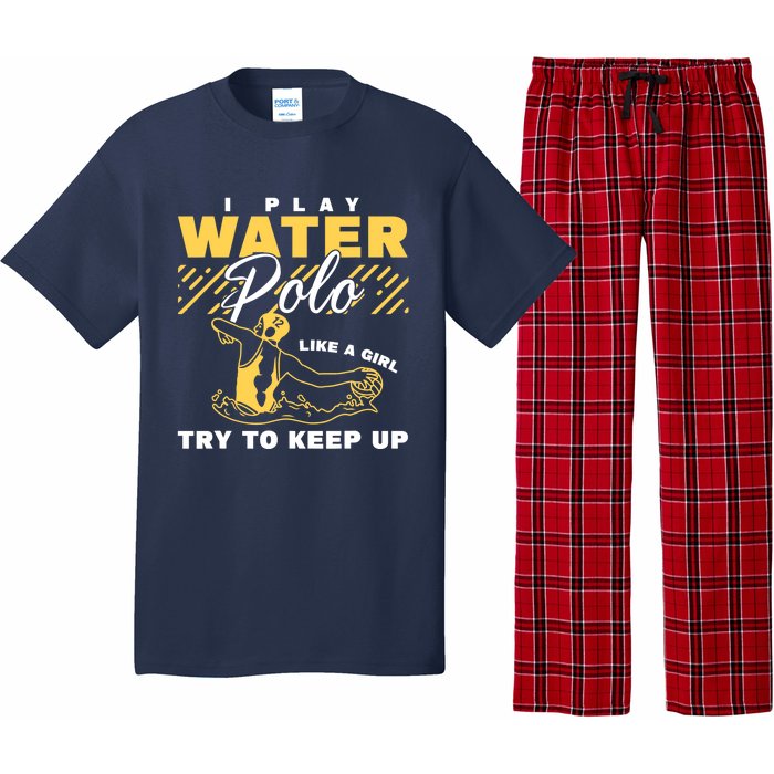 Water Polo Girl Waterpolo Sport Wo Water Polo Pajama Set