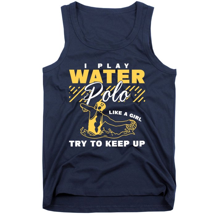 Water Polo Girl Waterpolo Sport Wo Water Polo Tank Top