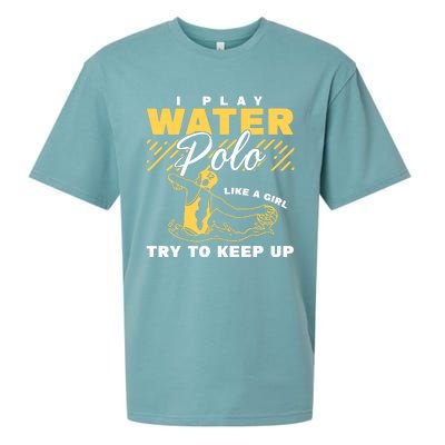 Water Polo Girl Waterpolo Sport Wo Water Polo Sueded Cloud Jersey T-Shirt