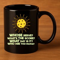 Womens Pickleball Gift Pickle Ball Player Pickleball Funny VNeck TShirt 11oz C Handle Ceramic Mug