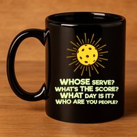 Womens Pickleball Gift Pickle Ball Player Pickleball Funny VNeck TShirt 11oz C Handle Ceramic Mug