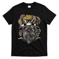 Wirehaired Pointing Griffon Dog Steampunk T-Shirt