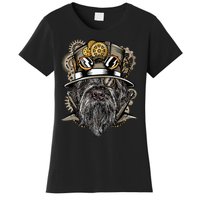 Wirehaired Pointing Griffon Dog Steampunk Women's T-Shirt