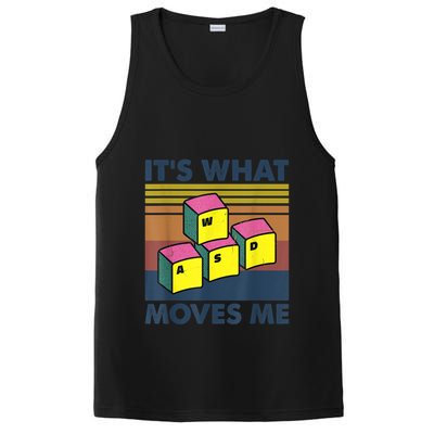 WASD PC Gamer Gifts Video Gaming Boy Men Vintage Gift PosiCharge Competitor Tank