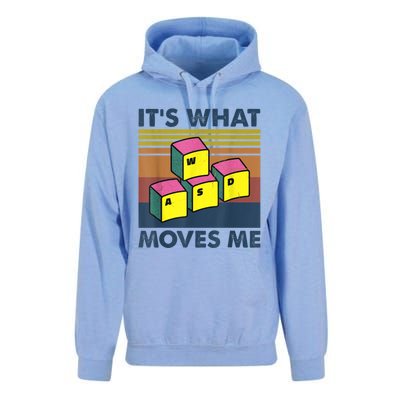 WASD PC Gamer Gifts Video Gaming Boy Men Vintage Gift Unisex Surf Hoodie