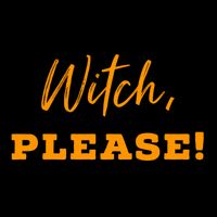 Witch Please Gift Cropped Pullover Crew