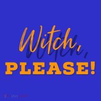 Witch Please Gift Stripe Pom Pom Beanie