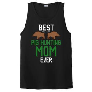 Wild Pig Hunter Mom Best Pig Hunting Mom Ever Gift PosiCharge Competitor Tank