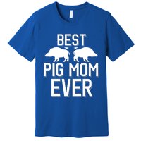 Wild Pig Hunting Best Pig Mom Ever Gift Premium T-Shirt