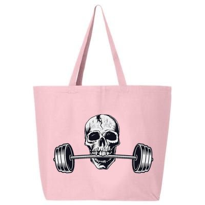 Weightlifting  Powerlifting Heavy Barbell Skull 25L Jumbo Tote