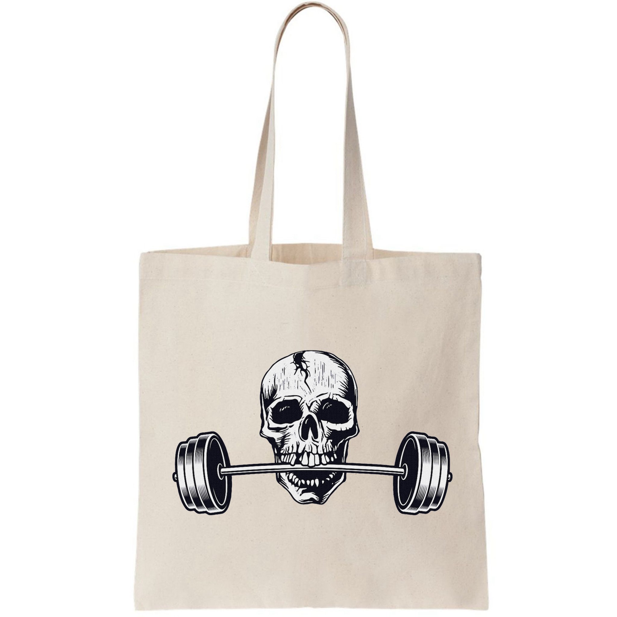 Weightlifting  Powerlifting Heavy Barbell Skull Bag