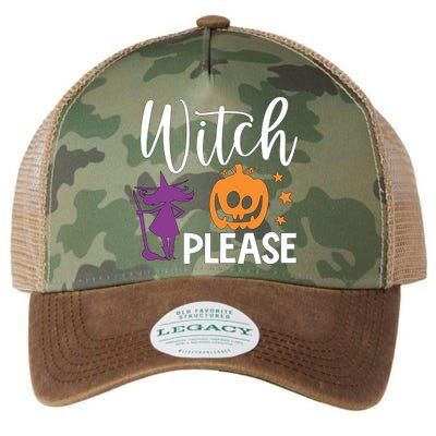 Witch Please Halloween Party Cool Gift Legacy Tie Dye Trucker Hat