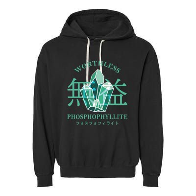 Worthless Phosphophyllite Houseki No Kuni Garment-Dyed Fleece Hoodie