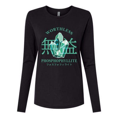 Worthless Phosphophyllite Houseki No Kuni Womens Cotton Relaxed Long Sleeve T-Shirt