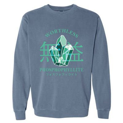 Worthless Phosphophyllite Houseki No Kuni Garment-Dyed Sweatshirt