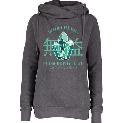 Worthless Phosphophyllite Houseki No Kuni Womens Funnel Neck Pullover Hood