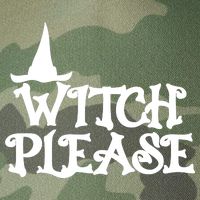 Witch Please Halloween Funny Legacy Tie Dye Trucker Hat