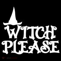 Witch Please Halloween Funny Flexfit Unipanel Trucker Cap