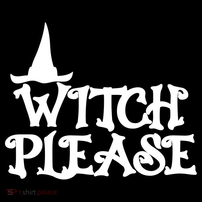 Witch Please Halloween Funny Flexfit Unipanel Trucker Cap
