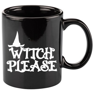 Witch Please Halloween Funny 11oz C Handle Ceramic Mug